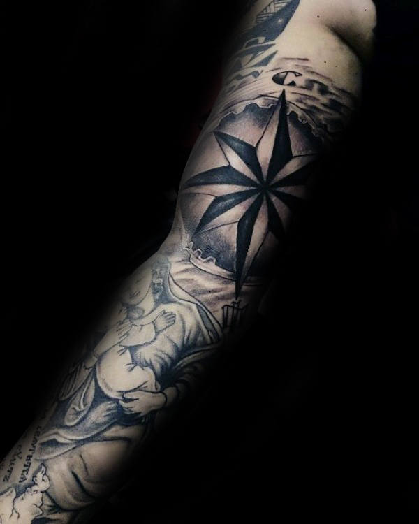 tatuaje estrella nautica 223