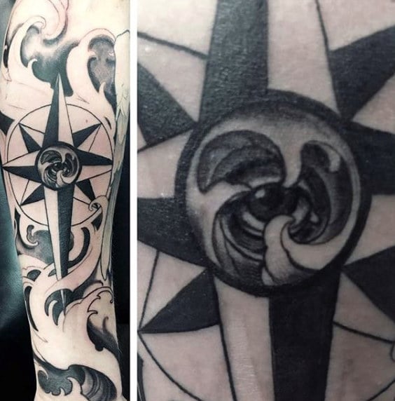 tatuaje estrella nautica 25