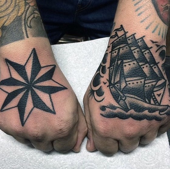 tatuaje estrella nautica 94