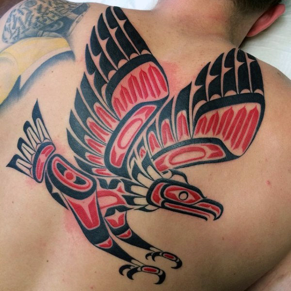 70 Tatuajes de estilo Haida (Con el significado)