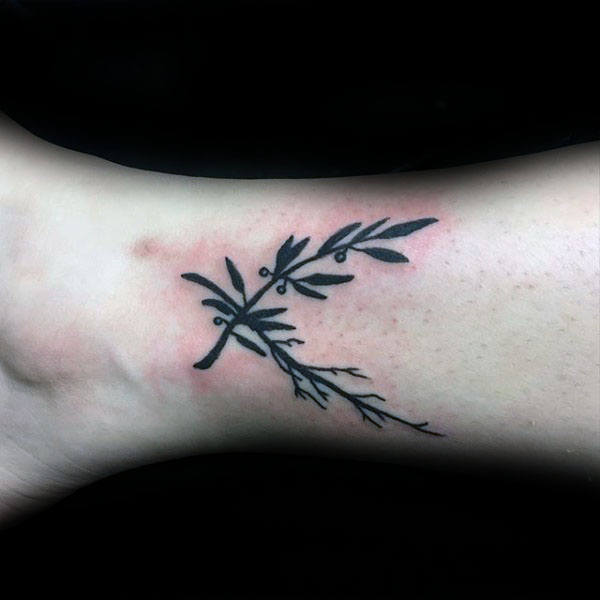 tatuaje rama de olivo 187