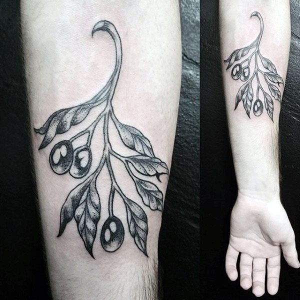 tatuaje rama de olivo 61