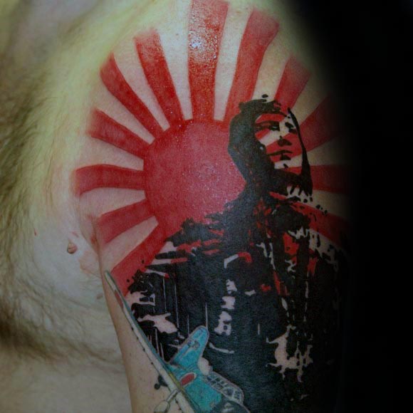 tatuaje sol naciente 118
