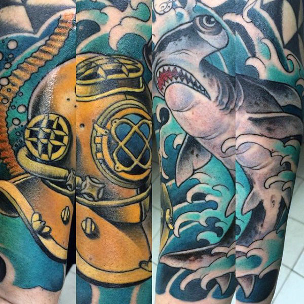 tatuaje tiburon martillo 07