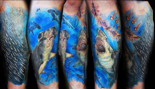 tatuaje tiburon martillo 109