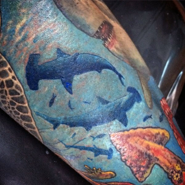 tatuaje tiburon martillo 112