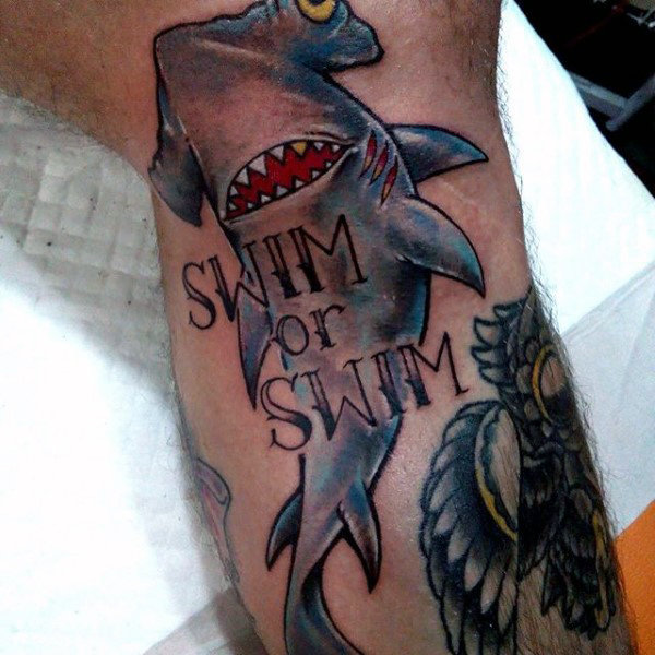 tatuaje tiburon martillo 160