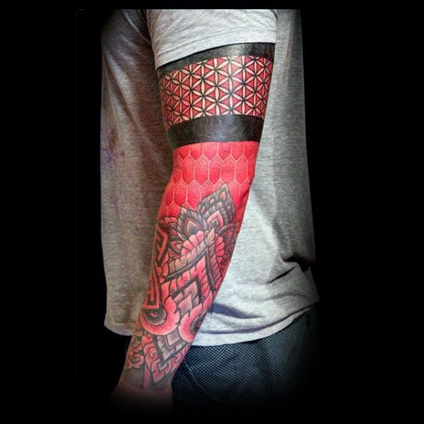 tatuaje tinta roja 160