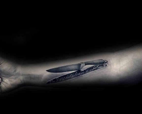 tatuaje cuchillo cocina chef 01