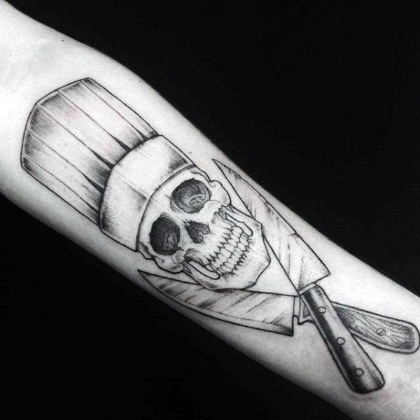 tatuaje cuchillo cocina chef 05