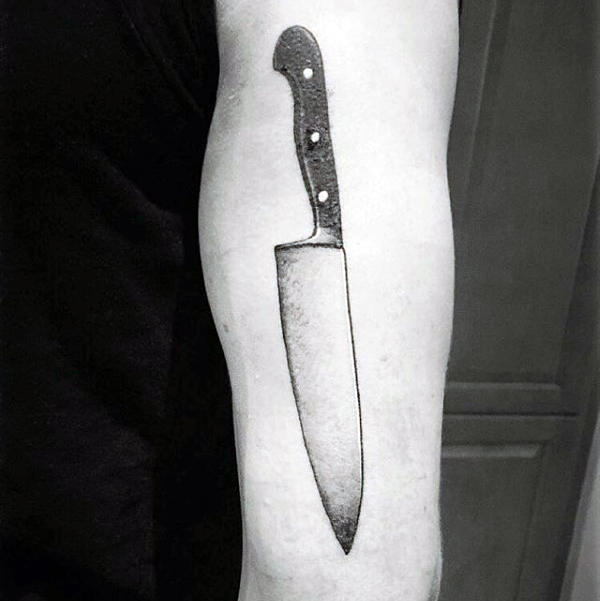 tatuaje cuchillo cocina chef 29
