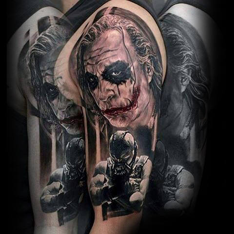 tatuaje joker 47