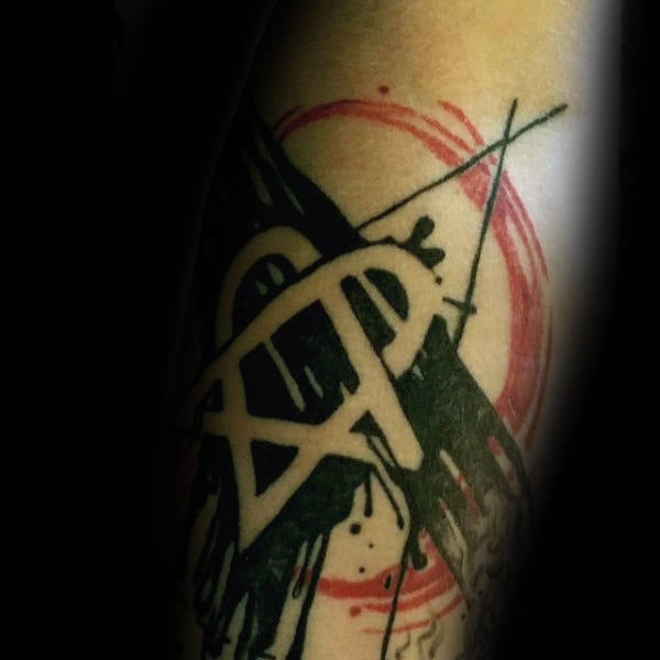 tatuaje pentagrama invertido 01