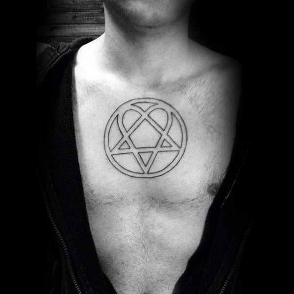 tatuaje pentagrama invertido 07