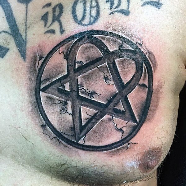 tatuaje pentagrama invertido 29