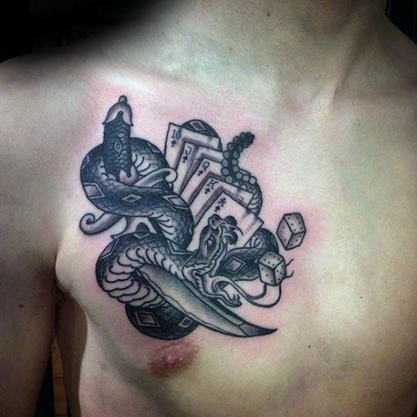 tatuaje serpiente cascabel 111