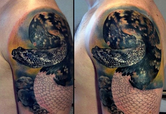 tatuaje serpiente cascabel 87