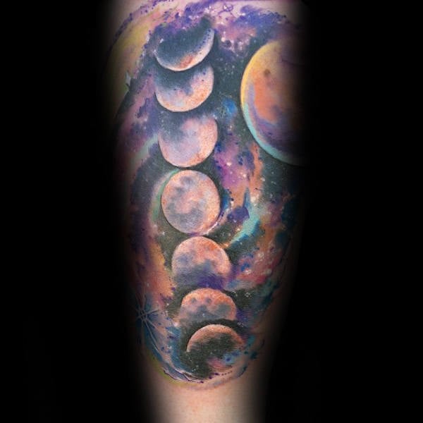 tatuaje fases luna 113