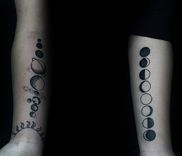 tatuaje fases luna 51