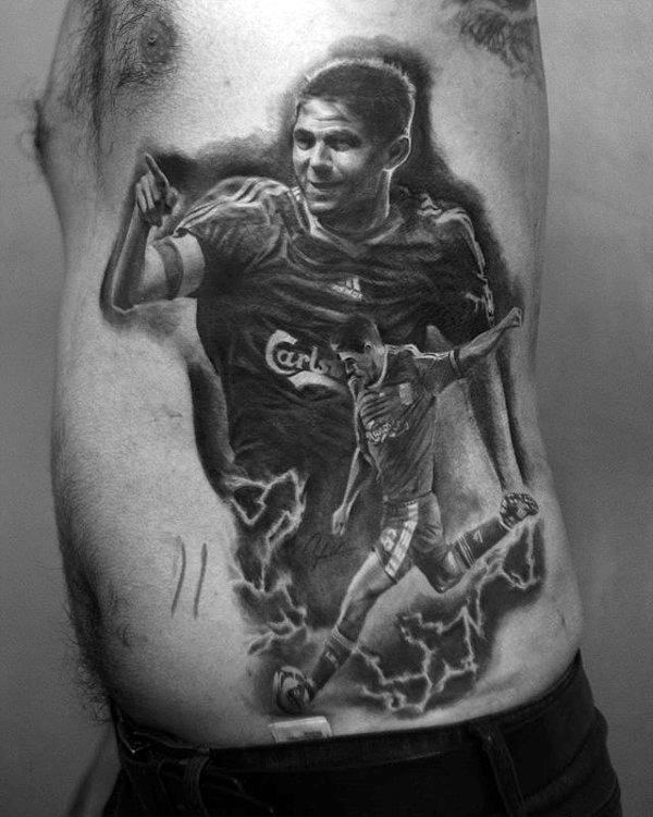 tatuaje futbol 107