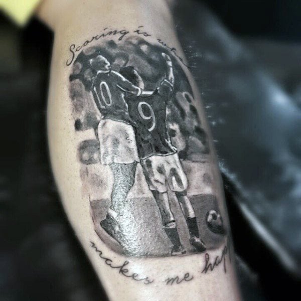 tatuaje futbol 13