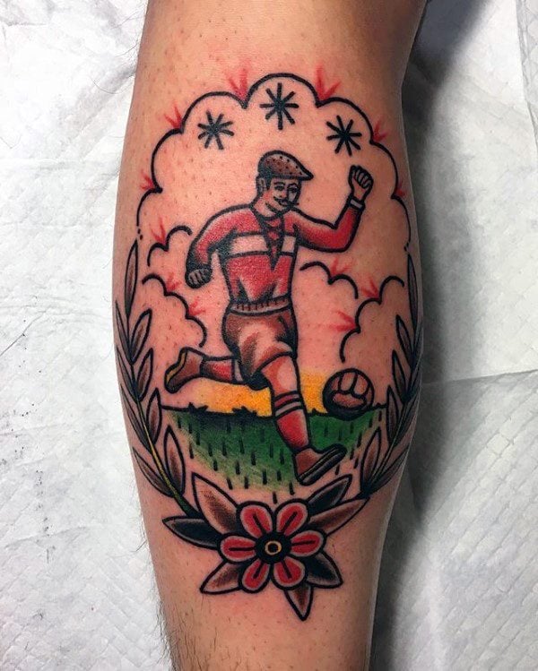 tatuaje futbol 77