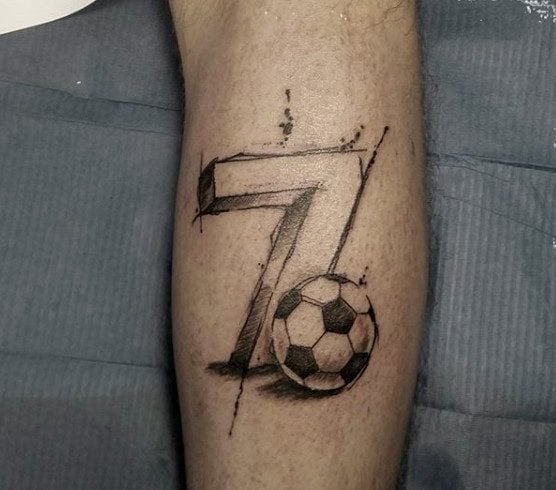 tatuaje futbol 91