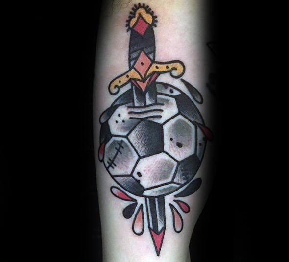 tatuaje futbol 95