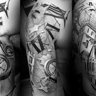tatuaje numeros romanos 93