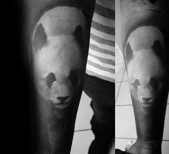 tatuaje oso panda 11
