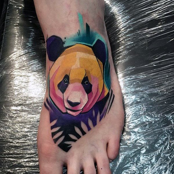 tatuaje oso panda 17