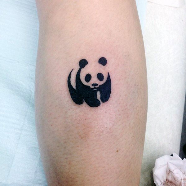 tatuaje oso panda 179