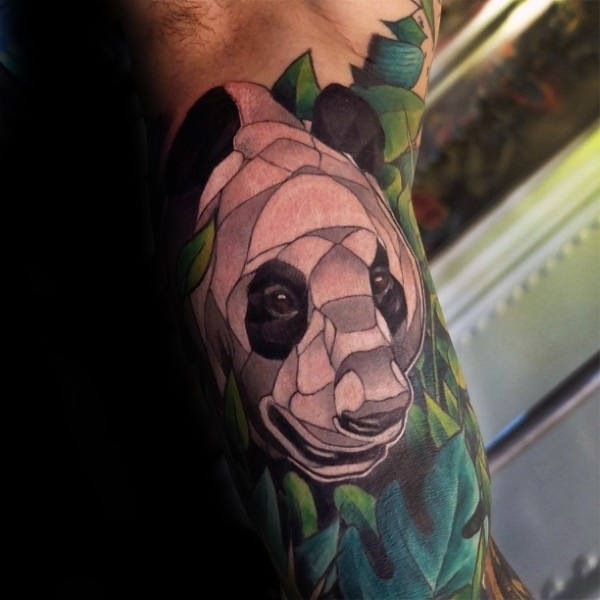 tatuaje oso panda 21