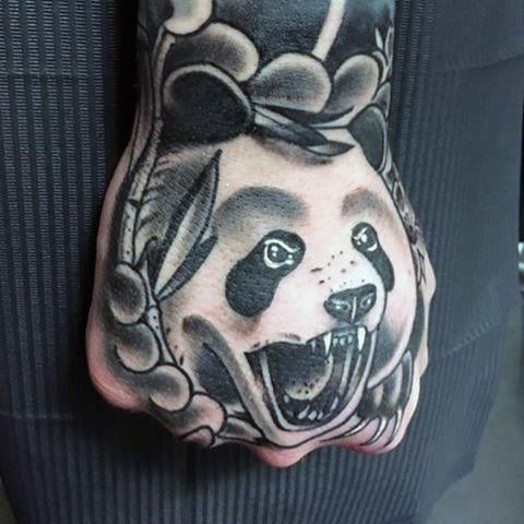 tatuaje oso panda 23