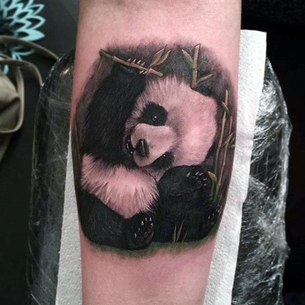 tatuaje oso panda 31