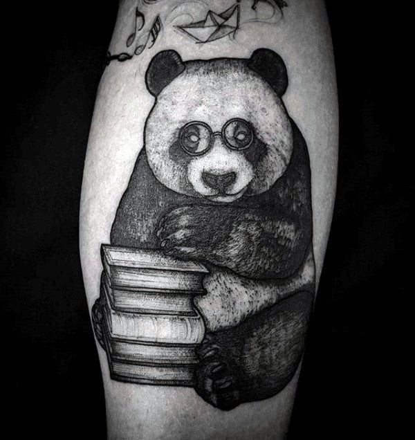 tatuaje oso panda 33