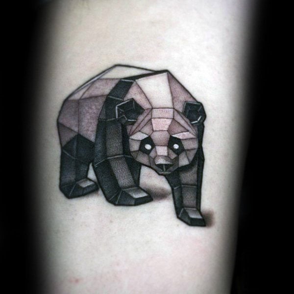 tatuaje oso panda 55