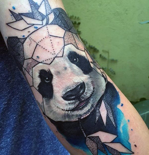 tatuaje oso panda 59