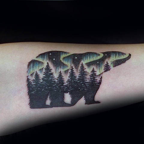 tatuaje oso polar 19