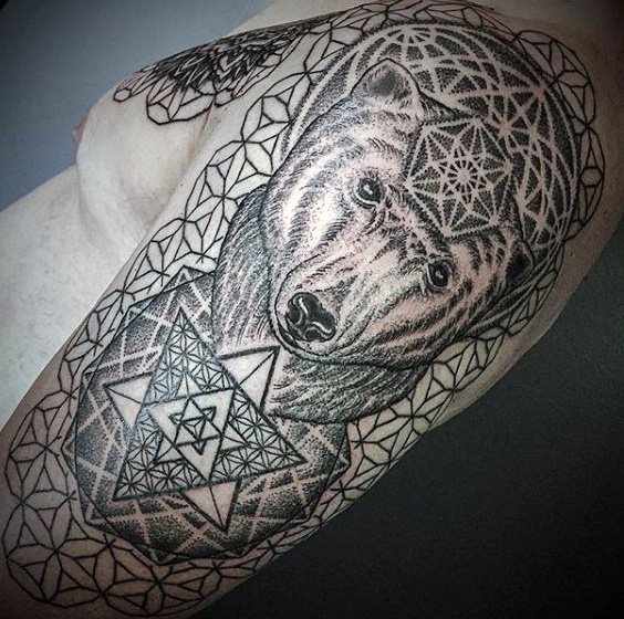 tatuaje oso polar 25
