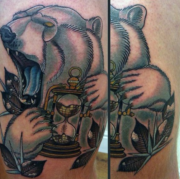 tatuaje oso polar 33