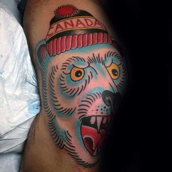 tatuaje oso polar 39
