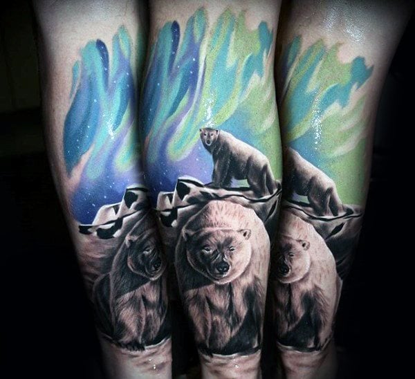 tatuaje oso polar 49