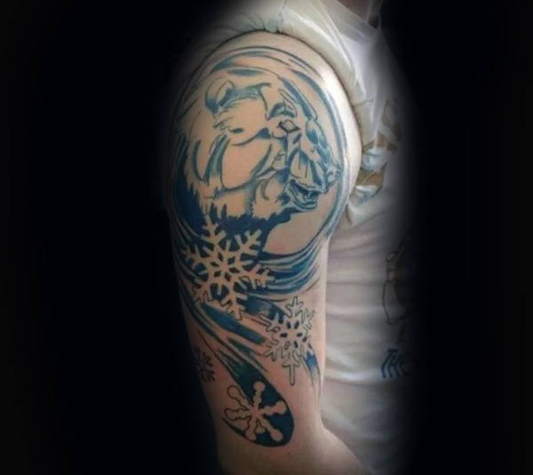 tatuaje oso polar 53