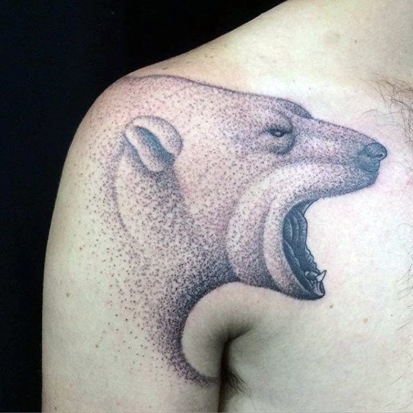 tatuaje oso polar 77