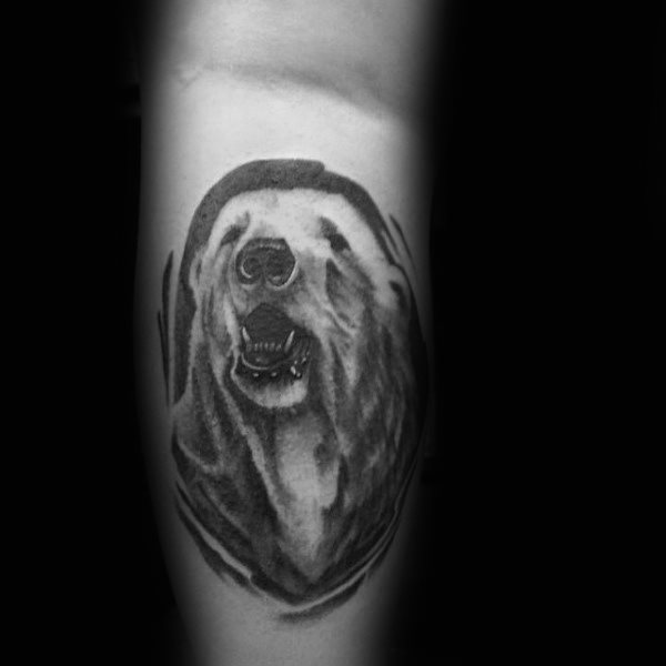 tatuaje oso polar 85