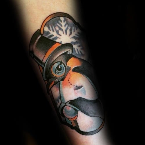 tatuaje pinguino 47