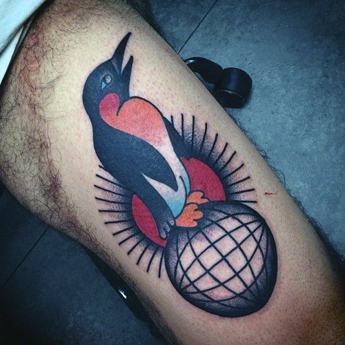 tatuaje pinguino 83