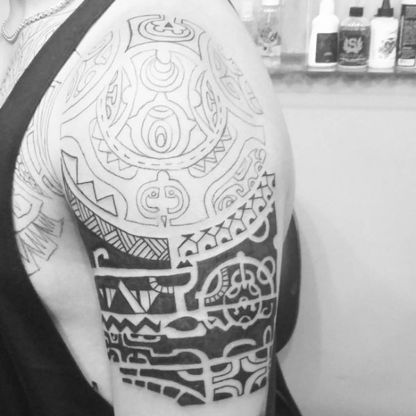 tatuaje maori 489