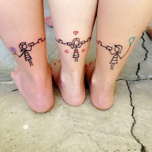 tatuaje para hermanas 1117